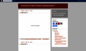 Functionsofnonverbalcommunication.blogspot.com thumbnail