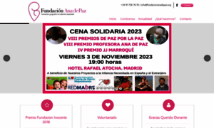 Fundacionanadepaz.org thumbnail