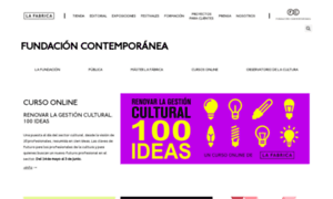 Fundacioncontemporanea.com thumbnail