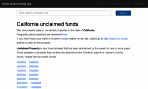 Funds.ca-lost-money.org thumbnail