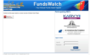Fundswatch.karvymfs.com thumbnail