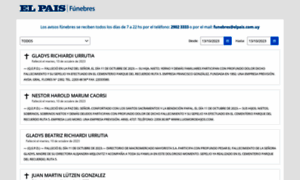 Funebres.elpais.com.uy thumbnail