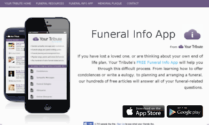Funeralinfoapp.com thumbnail