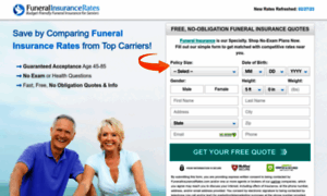 Funeralinsurancerates.com thumbnail