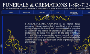Funerals-cremations.com thumbnail