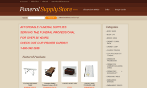 Funeralsupplystore.com thumbnail