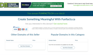 Funfacts.ca thumbnail
