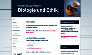 Funkkolleg-biologie.de thumbnail