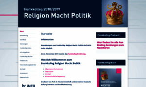 Funkkolleg-religionmachtpolitik.de thumbnail
