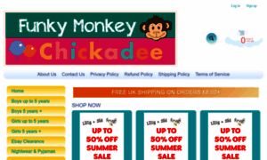 Funkymonkeystore.co.uk thumbnail