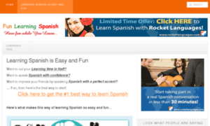 Funlearningspanish.com thumbnail