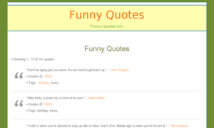 Funny-quotes.info thumbnail