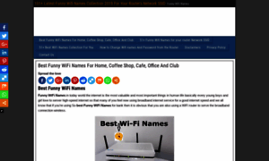 Funny-wifi-names.com thumbnail