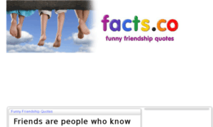 Funnyfriendshipquotes.facts.co thumbnail