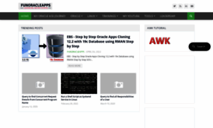 Funoracleapps.com thumbnail