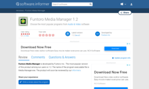 Funtoro-media-manager.software.informer.com thumbnail