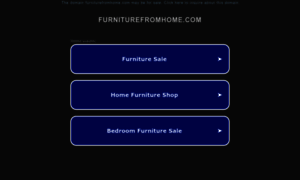 Furniturefromhome.com thumbnail