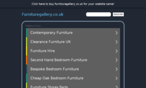 Furnituregallery.co.uk thumbnail