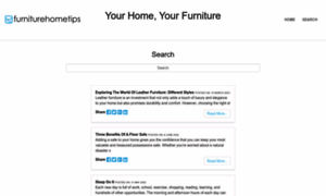 Furniturehometips.com thumbnail