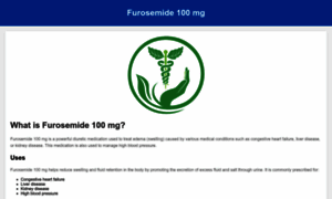 Furosemide100mg.com thumbnail