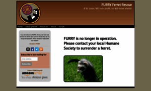 Furryferretrescue.org thumbnail