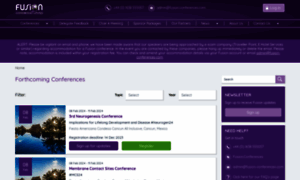 Fusion-conferences.com thumbnail