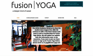 Fusion-yoga.com thumbnail