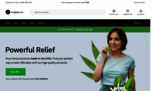 Fusioncbd.com thumbnail