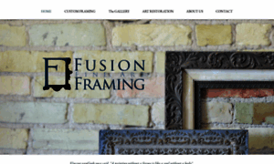 Fusionfineartframing.com thumbnail