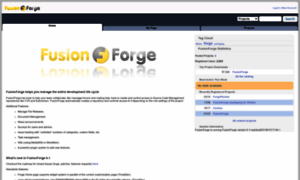 Fusionforge.org thumbnail