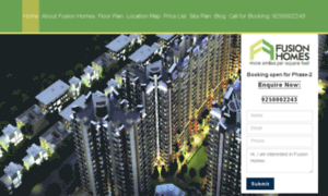 Fusionhomes.ind.in thumbnail