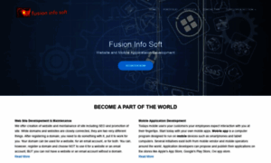 Fusioninfosoft.in thumbnail