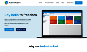 Fusioninvoice.com thumbnail