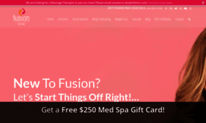 Fusionmedicalspa.com thumbnail