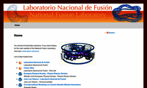 Fusionsites.ciemat.es thumbnail