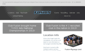 Fusionsportscenter.com thumbnail