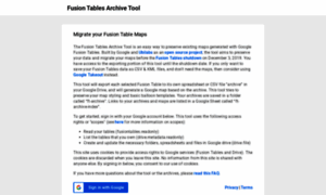Fusiontables-archive.withgoogle.com thumbnail