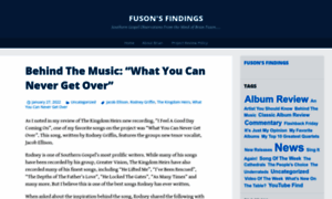 Fusonsfindings.wordpress.com thumbnail