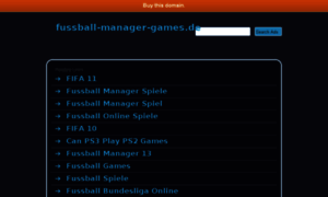Fussball-manager-games.de thumbnail