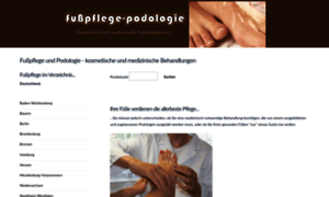 Fusspflege-podologie.com thumbnail