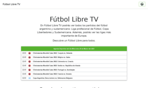 Futbollibre.tv thumbnail