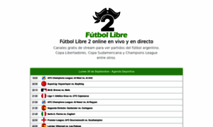 Futbollibre2.online thumbnail