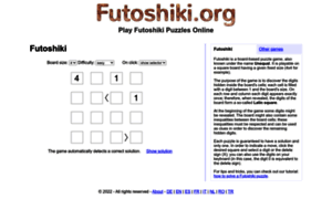Futoshiki.org thumbnail