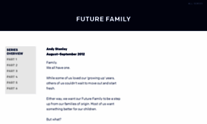 Futurefamily.org thumbnail