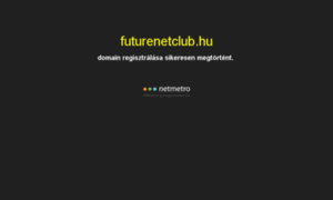 Futurenetclub.hu thumbnail