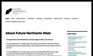 Futurenorthantswest.org thumbnail