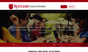 Futurescholars.rutgers.edu thumbnail