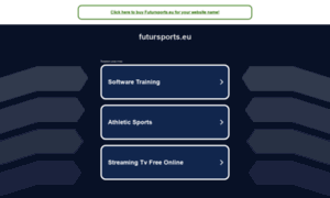 Futursports.eu thumbnail