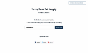 Fuzzybunzpetsupply.com thumbnail