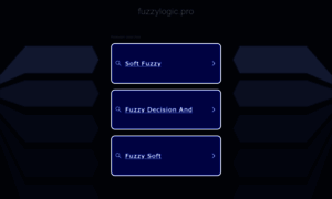 Fuzzylogic.pro thumbnail